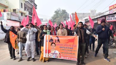 Photo of पहले राष्ट्र बाद में कास्ट के संदेश के साथ निकाली गई सनातन संकल्प यात्रा, सैकड़ो सनातनी यात्रा में हुए शामिल